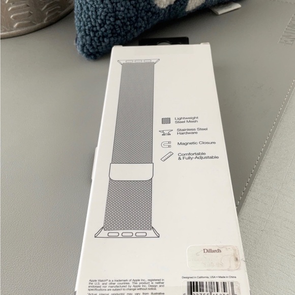 Apple Watch Mesh band 42-44 mm Stainless steel Unisex - Picture 4 of 6